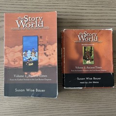 The Story of the World Volume 1 Ancient Times Text Book, Activity Book, Audio CD