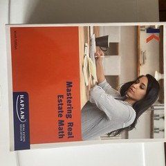 Kaplan California Real Estate Textbook & Workbook Set, Multiple Editions