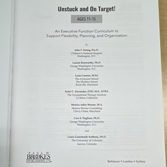 Unstuck & on Target! Ages 11-15 Executive Function Paperback 2024 Brookes