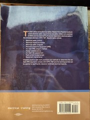 Electrical Safety Related Work Practices Based on NFPA 70E 2021 Edition, Electri