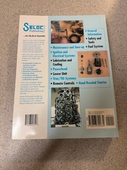 JOHNSON/EVINRUDE OUTBOARDS, ALL V ENGINES, 1992-01 By Seloc 1311 CLEAN