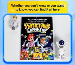 comic form to teach mathematics, physics, and chemistry knowledge, designed to s