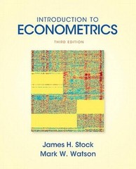 Introduction to Econometrics (3rd Edition) (Addison-Wesley Series i – VERY GOOD