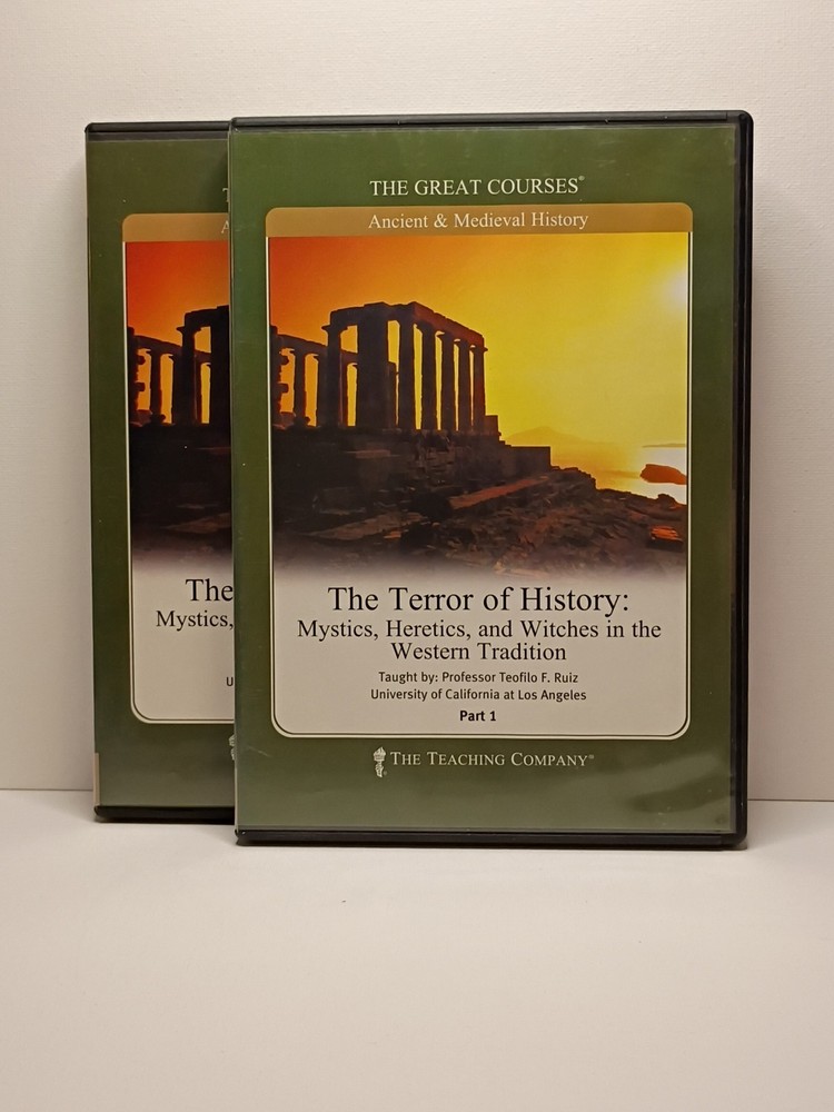 The Great Courses: Terror of History : Mystics, Heretics,,, 4 DVDs