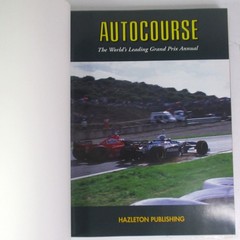 Autocourse 1997-1998 (Hardback Book, 1997 Hazelton) with Dust Jacket