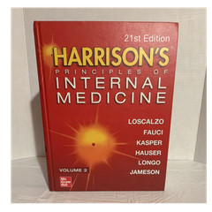 Harrison’s Principles of Internal Medicine 21st Ed Vol 2 McGraw Hill Loscalzo