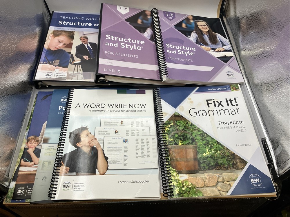 IEW Structure and Style Year 1 Level C Complete Set with Extras