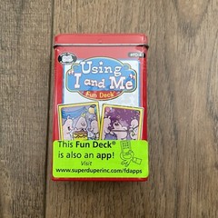 Using I and Me Fun Deck : Fd61 by Thomas Webber (2003, Cards,Flash Cards)