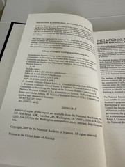 Strengthening Forensic Science in the United States : A Path Forw