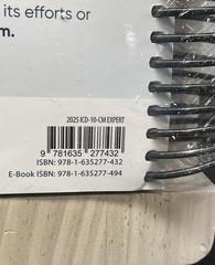 ICD-10-CM Expert Diagnosis Codes For Providers 2025 Spiral Bound by AAPC