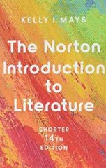 The Norton Introduction to Literature – Paperback, by Mays Kelly J. – Good c