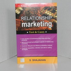 Relationship Marketing Text and Cases by S. Shajahan 2008