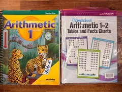 Abeka Arithmetic Homeschool 1 BUNDLE