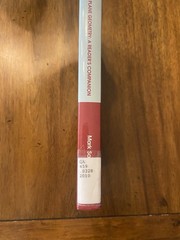 Hadamard’s Plane Geometry: A Reader’s Companion Mark Saul