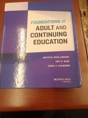 Foundations of Adult and Continuing Education by Jovita M Ross-Gordon: New
