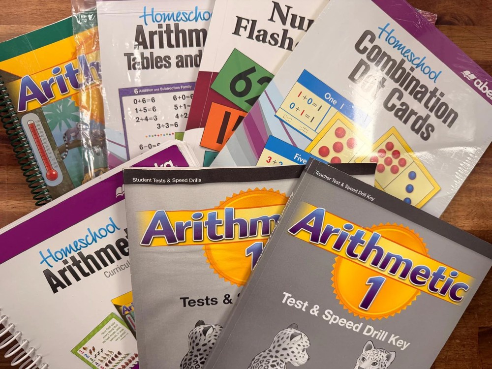 Abeka Arithmetic Homeschool 1 BUNDLE