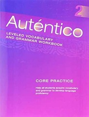 Autentico 2018 Leveled Vocab – Paperback, by Savvas Learning Co – Acceptable p