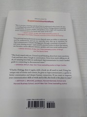 SUPERCOMMUNICATORS Charles Duhigg Signed 1st Edition HC 2024