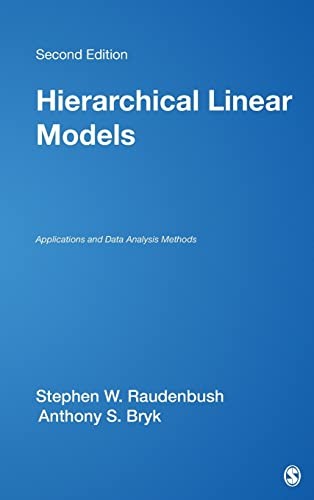 Hierarchical Linear Models: Applica…, Bryk, Anthony S