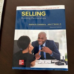 Selling Building Partnerships 11th Edition Paperback
