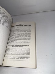 Supervision Of Teaching Prepared By The ASCD 1982 Thomas J. Sergiovanni
