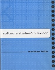 Software Studies : A Lexicon Hardcover Sean, Malina, Roger F. Cub