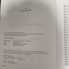Lightning Literature & Composition Teacher’s Guide Level Tempest