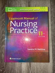 Lippincott Manual of Nursing Practice – Hardcover – GOOD