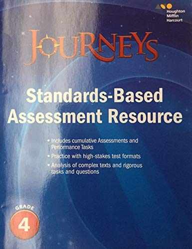 Journeys Standards-based – Paperback, by Houghton Mifflin Harcourt – Very Good