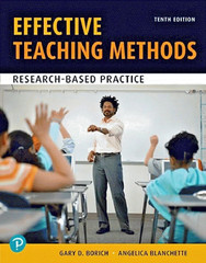 Effective Teaching Methods: Research-Based Practice – 9780135791929