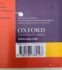 Oxford Handbook of Emergency Medicine – 9780198784197