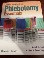 Student Workbook for Phlebotomy Essentials by Ruth E. McCall