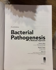 ASM Press Bacterial Pathogenesis: A Molecular Approach 4th Ed HC 2019 Wilson