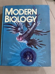 Holt Rinehart Winston Modern Biology Hardcover 1987 High School Illustrated