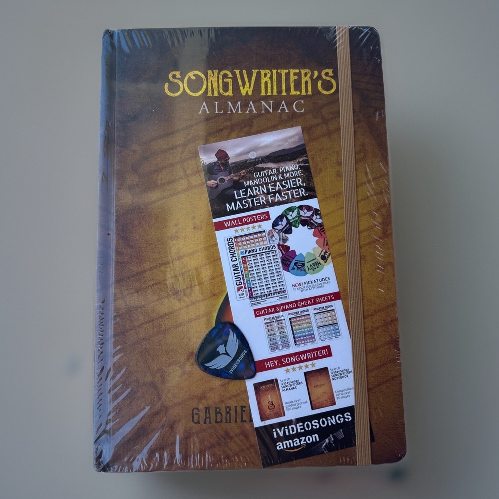 IVIDEOSONGS Songwriting’s Almanac Journal 5×8 in • Ivory Matte-Finished Music ..