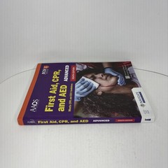 Advanced First Aid, CPR, and AED Paperback 8th Edition