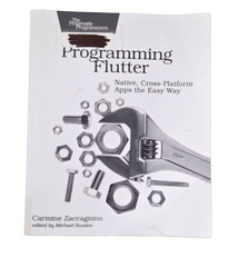 Programming Flutter Carmine Zaccagnino Mobile Apps IT Trade Paperback Ex-Library