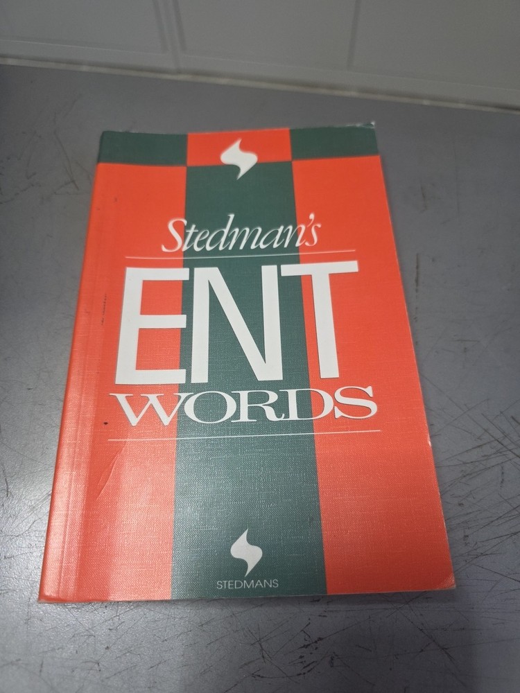 Stedman’s ENT Words