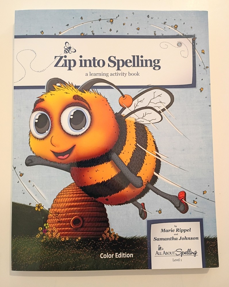 All About Spelling Activity Book Level 1 Color Edition Homeschool Curriculum VG