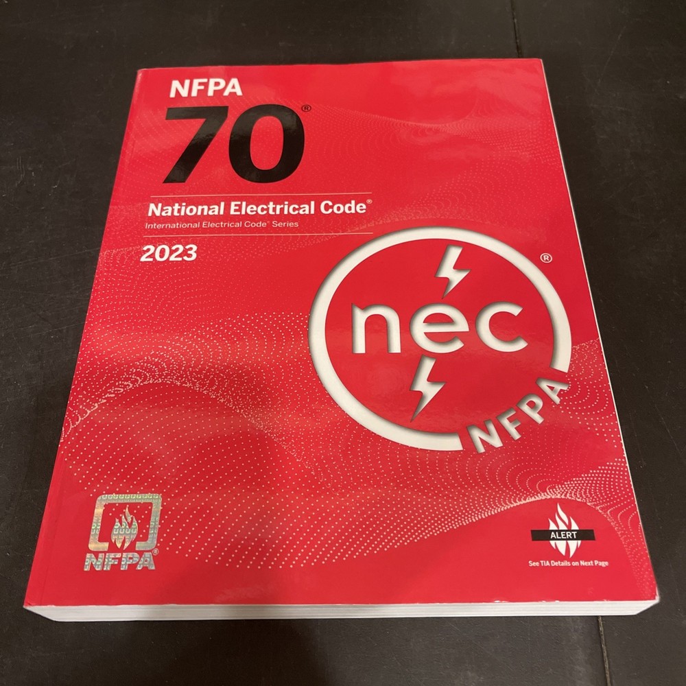 NFPA NEC 70 National Electrical Code 2023 Edition with Tabs Paperback Perfect