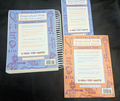 Teaching Textbooks Math 3 Spiral Textbook + Answer Booklet + CD-ROM See Desc