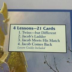A Beka Book Genesis Series 4 Jacob 4 Lessons 21 Cards Religious Flash A Card