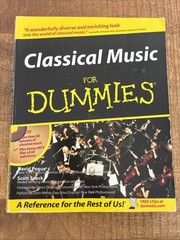Classical Music for Dummies Paperback David Pogue 1st Edition 1997
