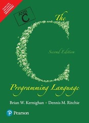 New: The C Programming Language by Brian W. Kernighan 2nd INTL ED