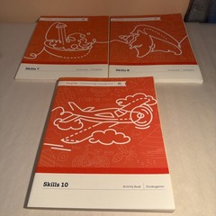 Amplify CKLA – Grade K Student Activity Workbooks – Skills 1-8 & 10 – Missing #9