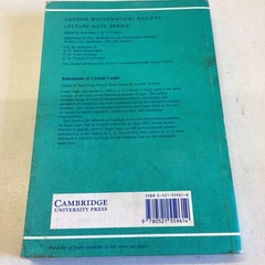 London Mathematical Society Lecture Note Series 222 Advances in Linear Logic
