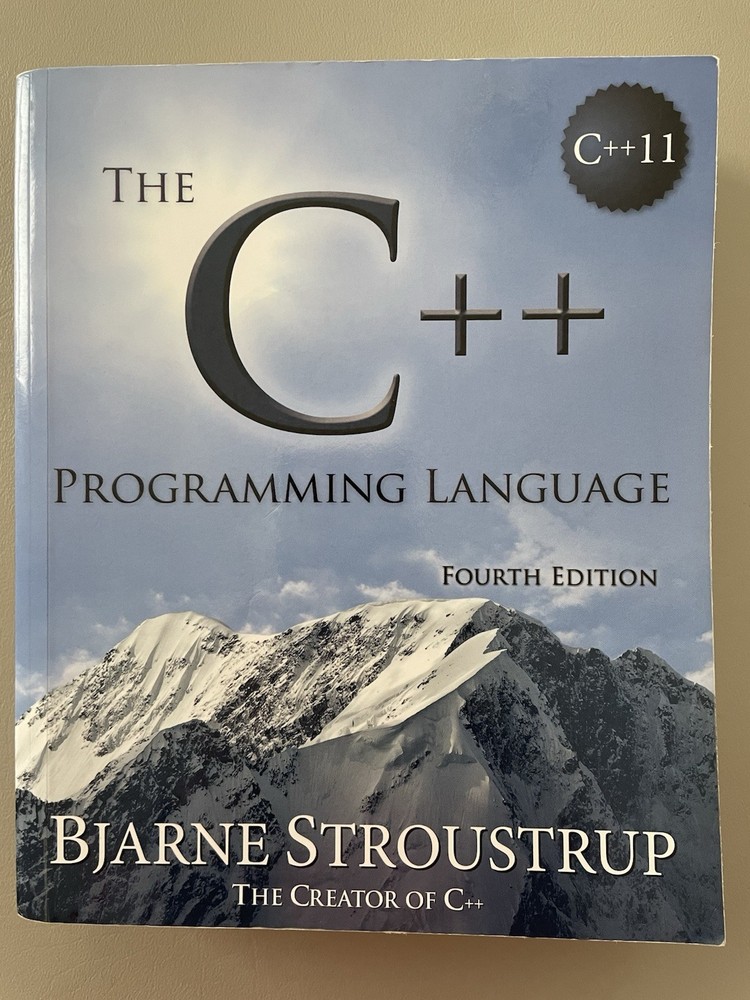 C++ Programming Language by Bjarne Stroustrup (2013, Trade Paperback)