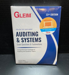 Gleim Auditing & Systems 22nd Edition Exam Questions & Explanations Study