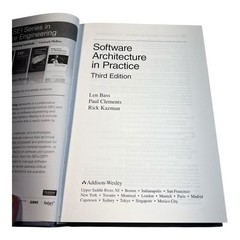 Sei Series in Software Engineering Ser.: Software Architecture in Practice by…