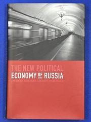 The New Political Economy of Russia The MIT Press 2003